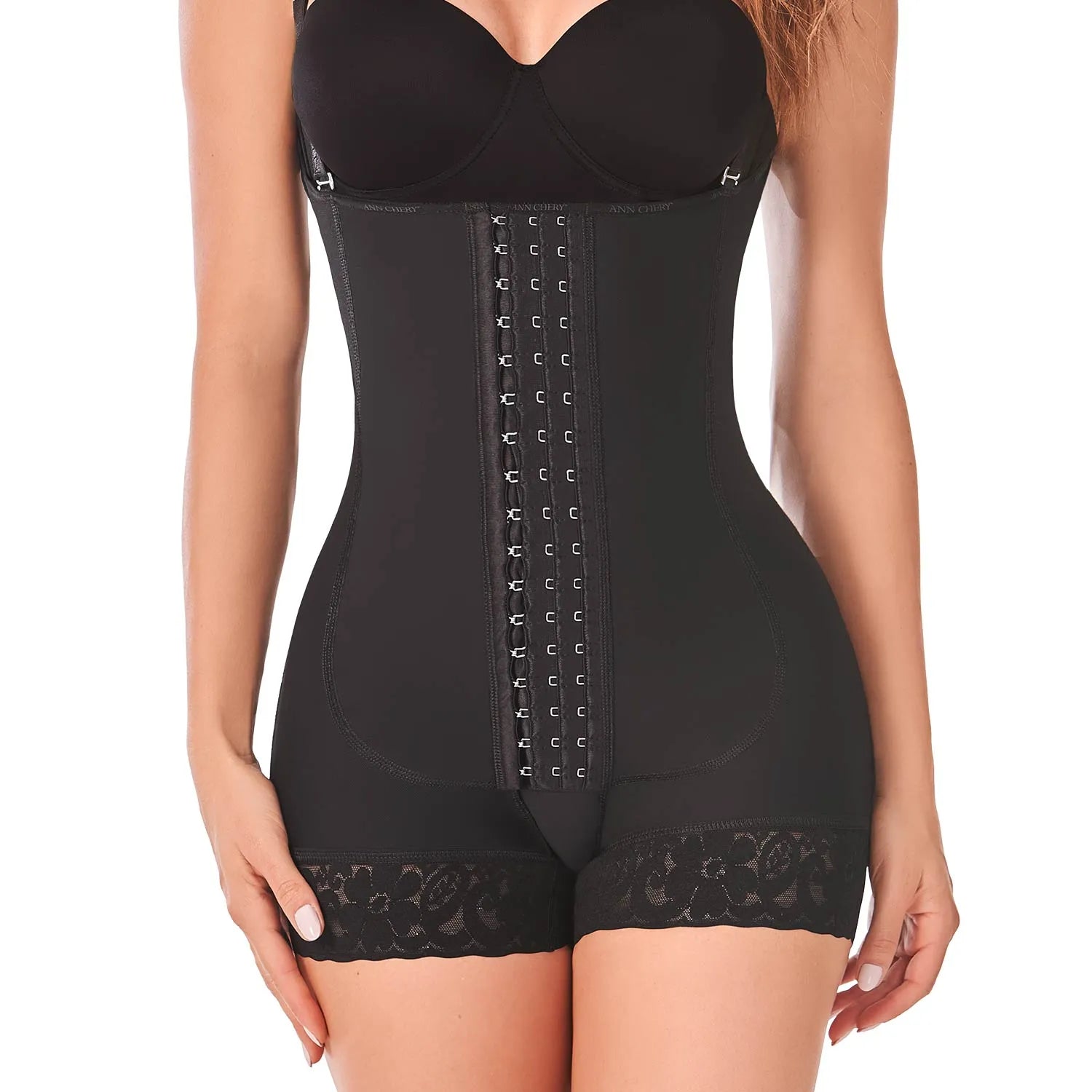 Faja postparto y post cirugía tipo body con control abdomen – Ann Chery 5166