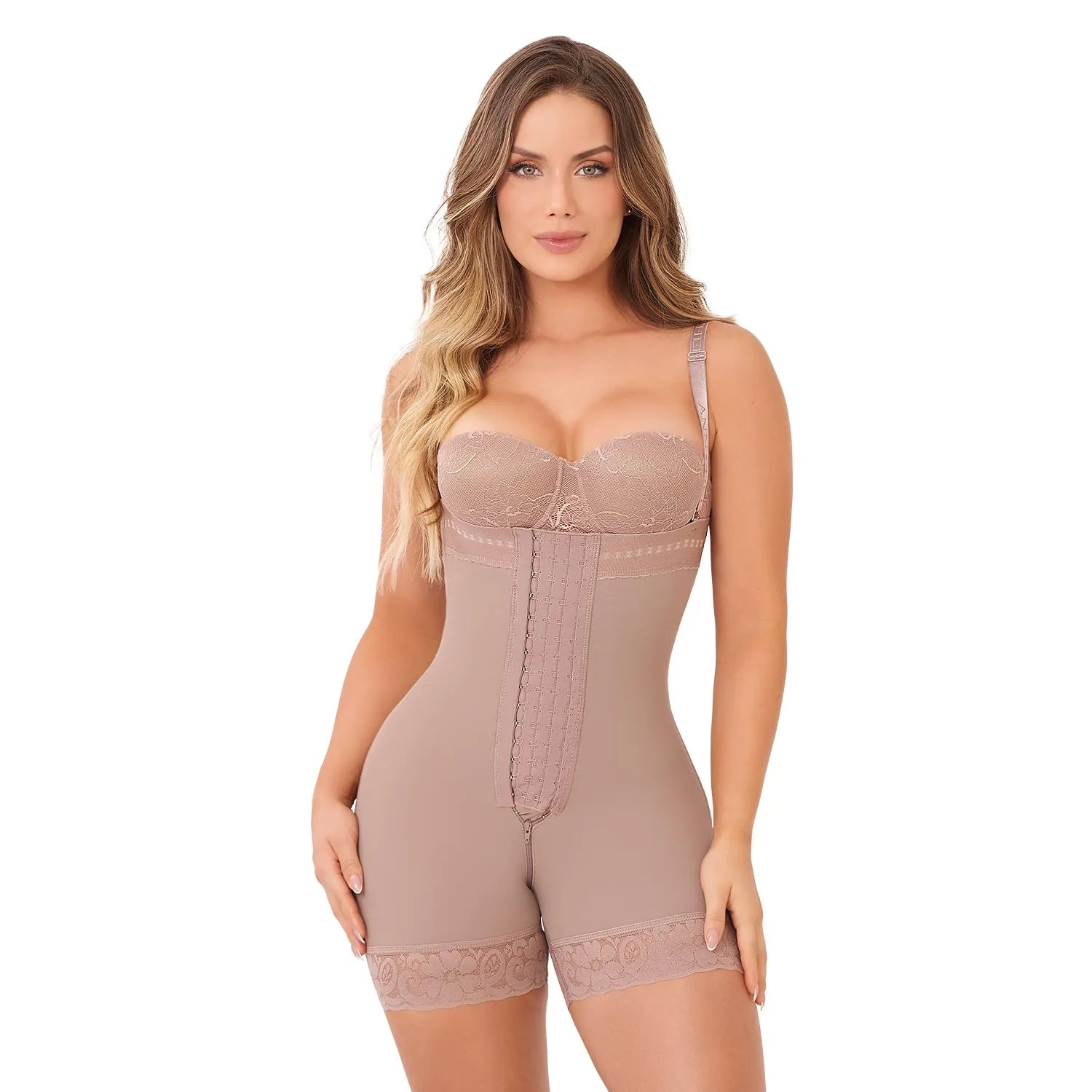 Faja tipo body con control abdomen y moldeado completo – Ann Chery 8103