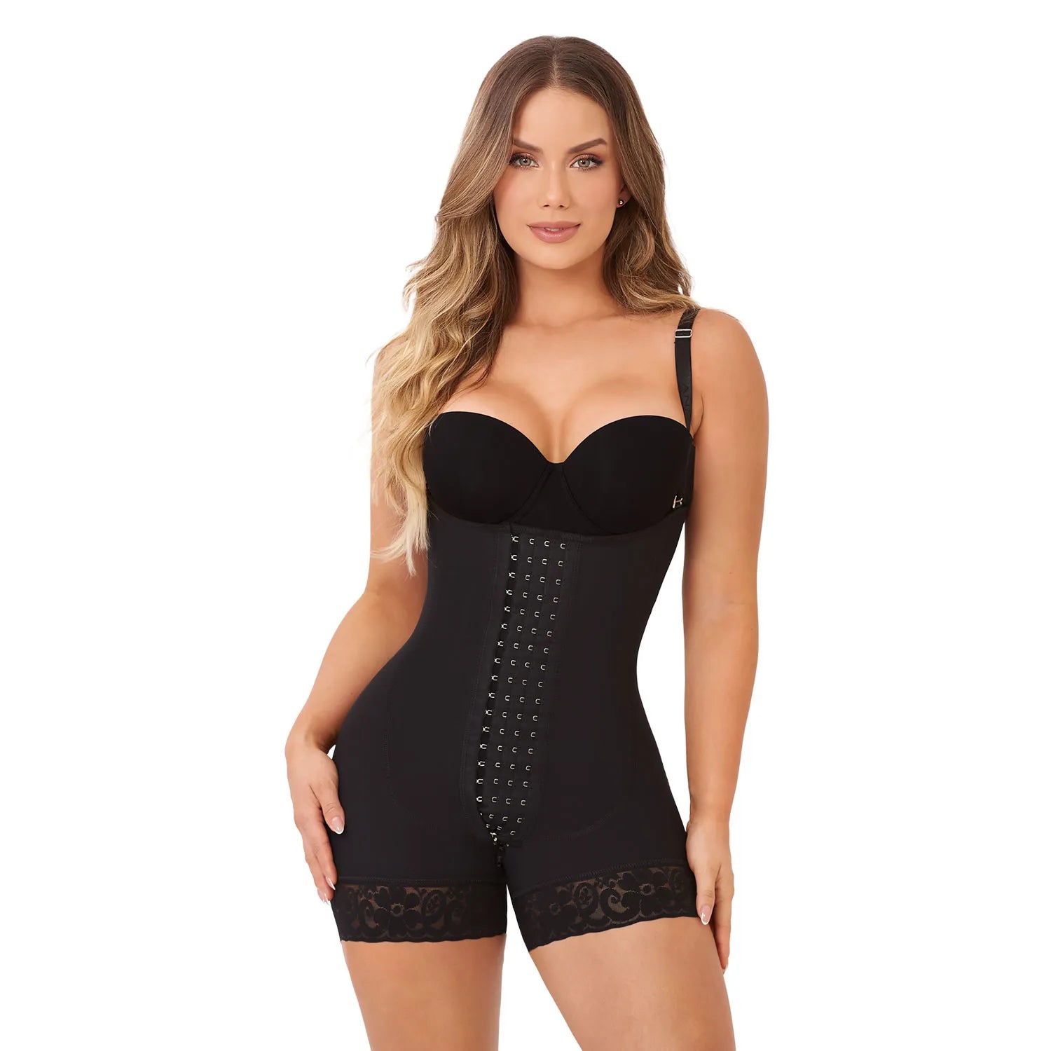 Faja colombiana tipo body con control abdomen y moldeado completo – Ann Chery 8166