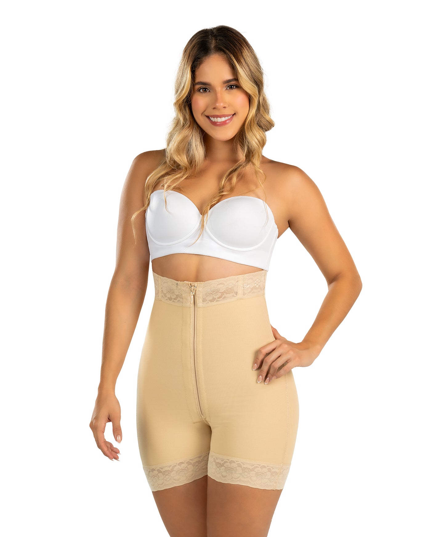 Short con realce invisible Fajas MyD SXA-01712