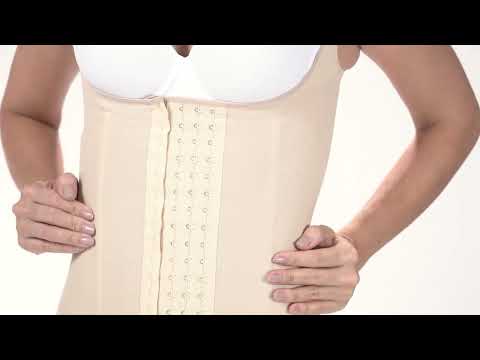 Chaleco moldeador con soporte de espalda Fajas MyD C4055
